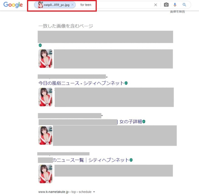 画像検索で偽写真を見破る